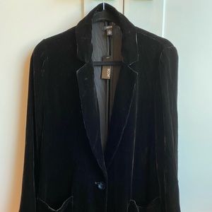 Jacob velvet blazer